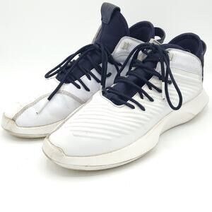 Adidas Crazy 1 Adv Running Shoes White Black AQ0320 men's size 11
